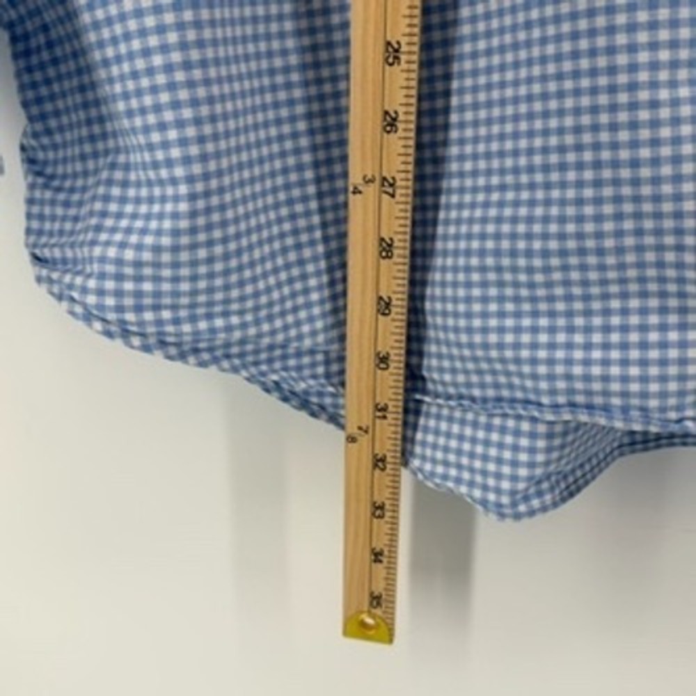 Ralph Lauren Gingham Button Down Shirt Men's 2XB Blue White Classic Fit‎ - Picture 7 of 7